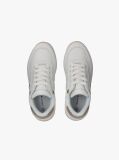 White Low-Cut Lace Up Sneakers  Girls