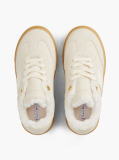 Μπεζ Δετά Sneakers Με Teddy Επένδυση  Κορίτσια