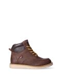 Brown Cleat Lace-Up Boots  Kids Unisex