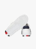 White Colour-Blocked Sneakers  Kids Unisex
