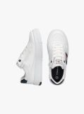 White Colour-Blocked Sneakers  Kids Unisex