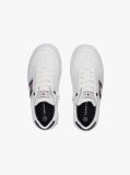White Colour-Blocked Sneakers  Kids Unisex