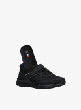 Black Logo Mesh Lace-Up Trainers  Kids Unisex