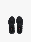Black Logo Mesh Lace-Up Trainers  Kids Unisex