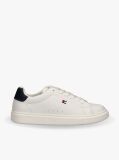 White Flag Embroidery Lace-Up Sneakers  Kids Unisex