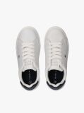 White Flag Embroidery Lace-Up Sneakers  Kids Unisex