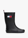 Black Rain Boots  Kids Unisex