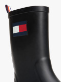 Black Rain Boots  Kids Unisex