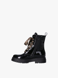Black Lace-Up Ankle Boots  Girls