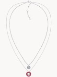 Multi Layered Enamel Necklace  Women
