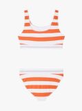 Multi Original Stripe Bralette Bikini Set  Girls
