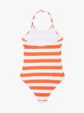 Multi Original Stripe Halterneck Swimsuit  Girls