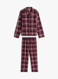 Multi Essential Flannel Print Pyjama Gift Set  Kids Unisex