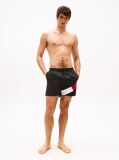 Black Tommy Flag Swim Shorts  Men