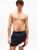 Blue Tommy Flag Swim Shorts  Men