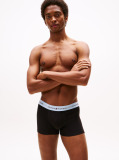 Multi 3-Pack Logo Waistband Trunks  Men