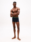 Multi 3-Pack TH Original Logo Waistband Trunks  Men