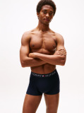 Multi 3-Pack TH Original Logo Waistband Trunks  Men