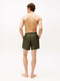 Green Original Logo Mid Length Swim Shorts  Men