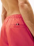 Pink Original Logo Mid Length Swim Shorts  Men