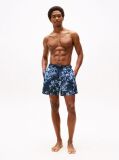 Multi Original Print Mid Length Swim Shorts  Men