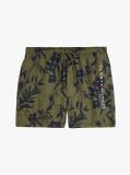 Multi Original Print Mid Length Swim Shorts  Men
