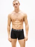 Black 3-Pack Logo Waistband Trunks  Men