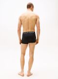 Black 3-Pack Logo Waistband Trunks  Men