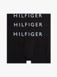 Black 3-Pack Logo Waistband Trunks  Men