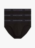 Black 3-Pack Signature Logo Waistband Briefs  Men
