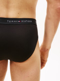 Black 3-Pack Signature Logo Waistband Briefs  Men