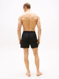 Black Essential Mid Length Swim Shorts  Men