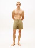 Green Essential Mid Length Swim Shorts  Men