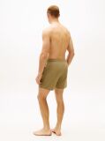 Green Essential Mid Length Swim Shorts  Men
