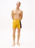Yellow Hilfiger Flag Slim Mid Length Swim Shorts  Men