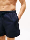 Blue Signature Logo Mid Length Swim Shorts  Men