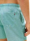 Blue Print Mid Length Swim Trunks  Men