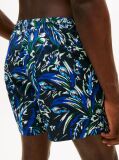 Multi Print Mid Length Swim Trunks  Men