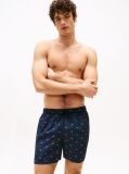 Blue Print Mid Length Swim Trunks  Men