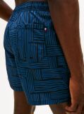Blue Print Mid Length Swim Trunks  Men