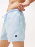 Blue TH Monogram Mid Length Swim Trunks  Men