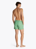 Green TH Monogram Mid Length Swim Trunks  Men