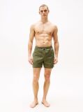 Green TH Monogram Mid Length Swim Trunks  Men