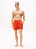 Orange TH Monogram Mid Length Swim Trunks  Men