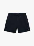 Blue Essential Flag Jacquard Mid Length Swim Shorts  Men