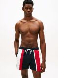 Blue Heritage Colour-Blocked Mid Length Swim Shorts  Men