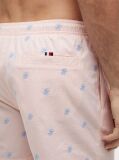 Orange Ithaca Embroidery Mid Length Swim Shorts  Men