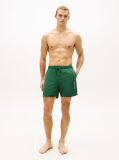 Green Original Logo Mid Length Swim Shorts  Men