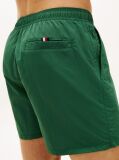 Green Original Logo Mid Length Swim Shorts  Men