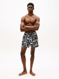 Multi Original Print Mid Length Swim Shorts  Men